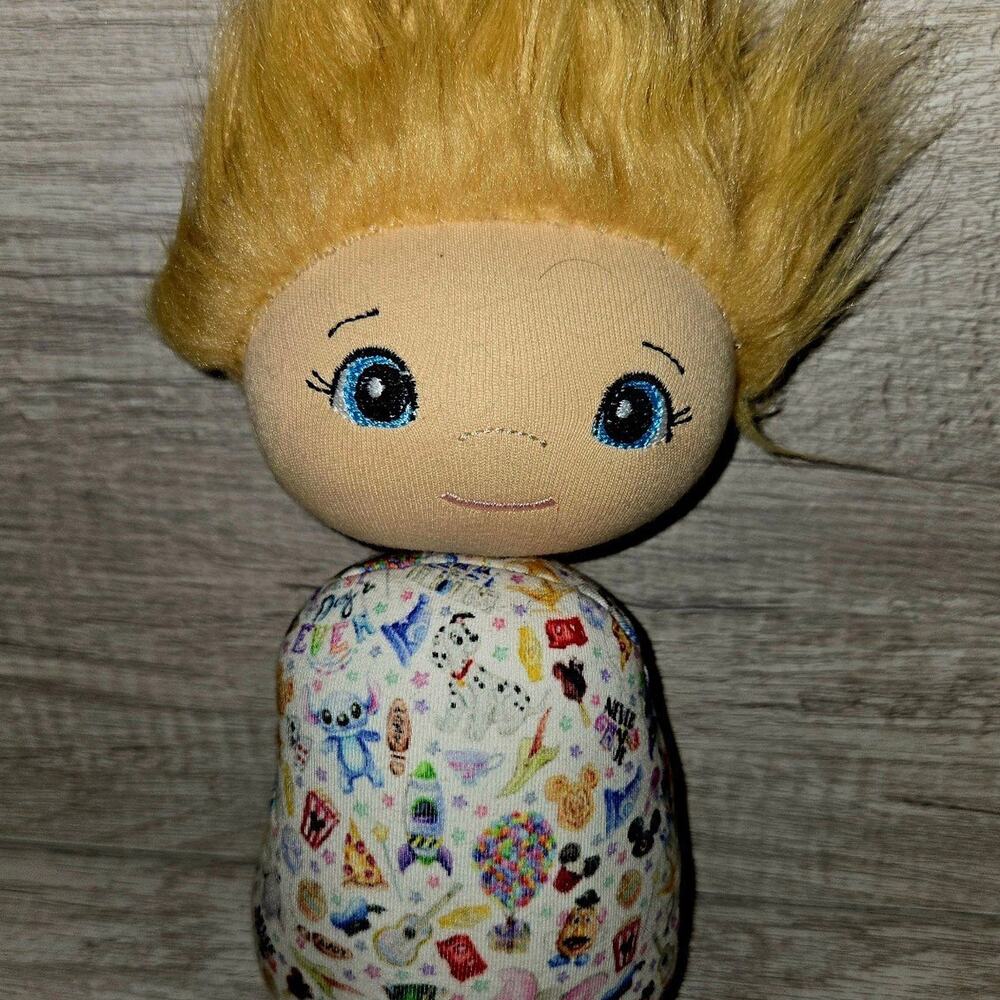 [Handmade] Fabric soft swaddle baby doll for toddlers (Disney)